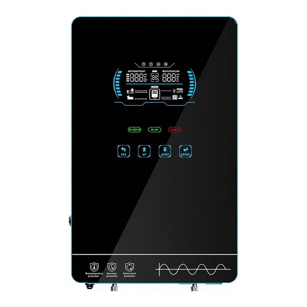 Inversor híbrido solar MPS-VX 4000W 24V, MPPT 140A