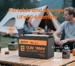 Batería Lifepo4 para motor de curricán de 12V 100Ah (Grupo 31), batería de litio de 12 voltios con protección para bajas temperaturas, hasta 15000 ciclos profundos, BMS de 100A.