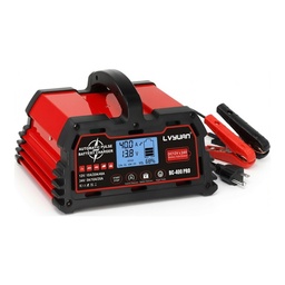Cargador Inteligente de Batería LVYUAN 40A 550W BC-400 PRO 12V/24V Automático Pulse LCD para Auto Moto AGM GEL LiFePO4