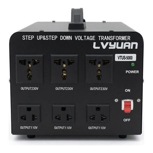 Transformador LVYUAN 5000W, 110V a 220V y viceversa