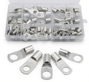 90 Piezas Terminales de Cable de Cobre SC6-25 – Conectores de Ojal / Cable Lugs para Crimpado, Terminales Eléctricos de Alta Conductividad