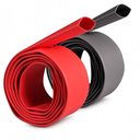 Kit de tubo termorretráctil de 8 ft/2.4 m, relación 3:1, tubo termorretráctil adhesivo de doble pared para uso marino, protector de cables con sellado contra corrosión y fugas de aire