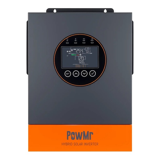 Inversor Solar All-in-One PowMr 4000W 24V 110V Onda Pura MPPT 100A POW-LVM4K-ECO