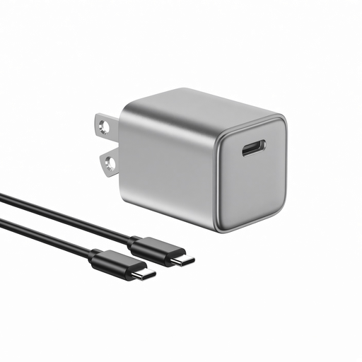 Cargador EcoFlow RAPID GaN 30W con Cable USB-C 60W Compacto Carga Rápida