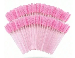 Paquete de brochas desechables para pestañas y cejas. Ideales para aplicación de pestañas y laminado de cejas.