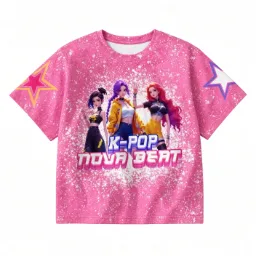 Pullover de niña, temática KPOP.