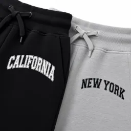 2 Piezas Leggings deportivos con estampado de letras para niñas