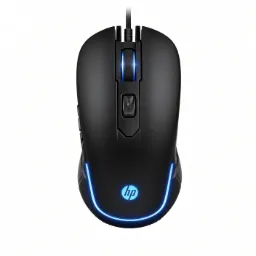 Ratón Gaming M200 HP, de conexión alámbrica. Diseño ergonómico e iluminación LED