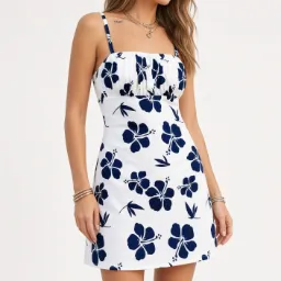 Vestido veraniego con estampado floral para adolescentes
