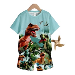 Conjunto de niño: camiseta de manga corta y short
