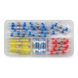 Pack de 50 conectores termorretráctiles con soldadura